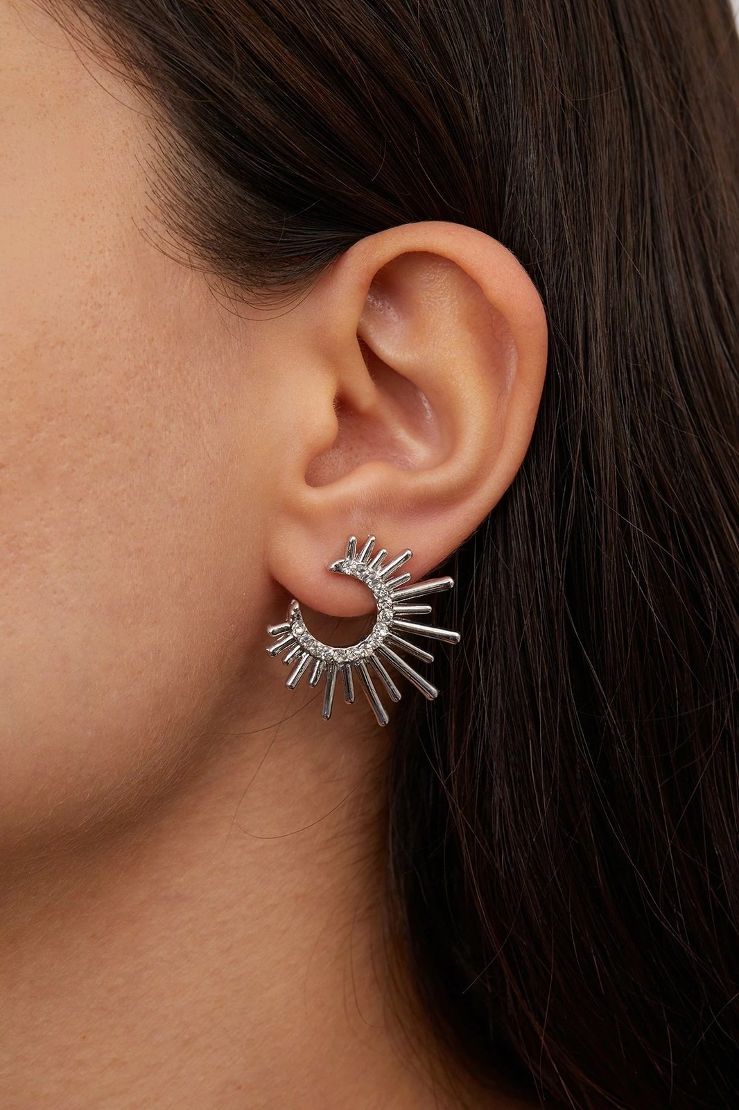 Vathë metalik Elika, ngjyrë argjendi, ELKGC68015