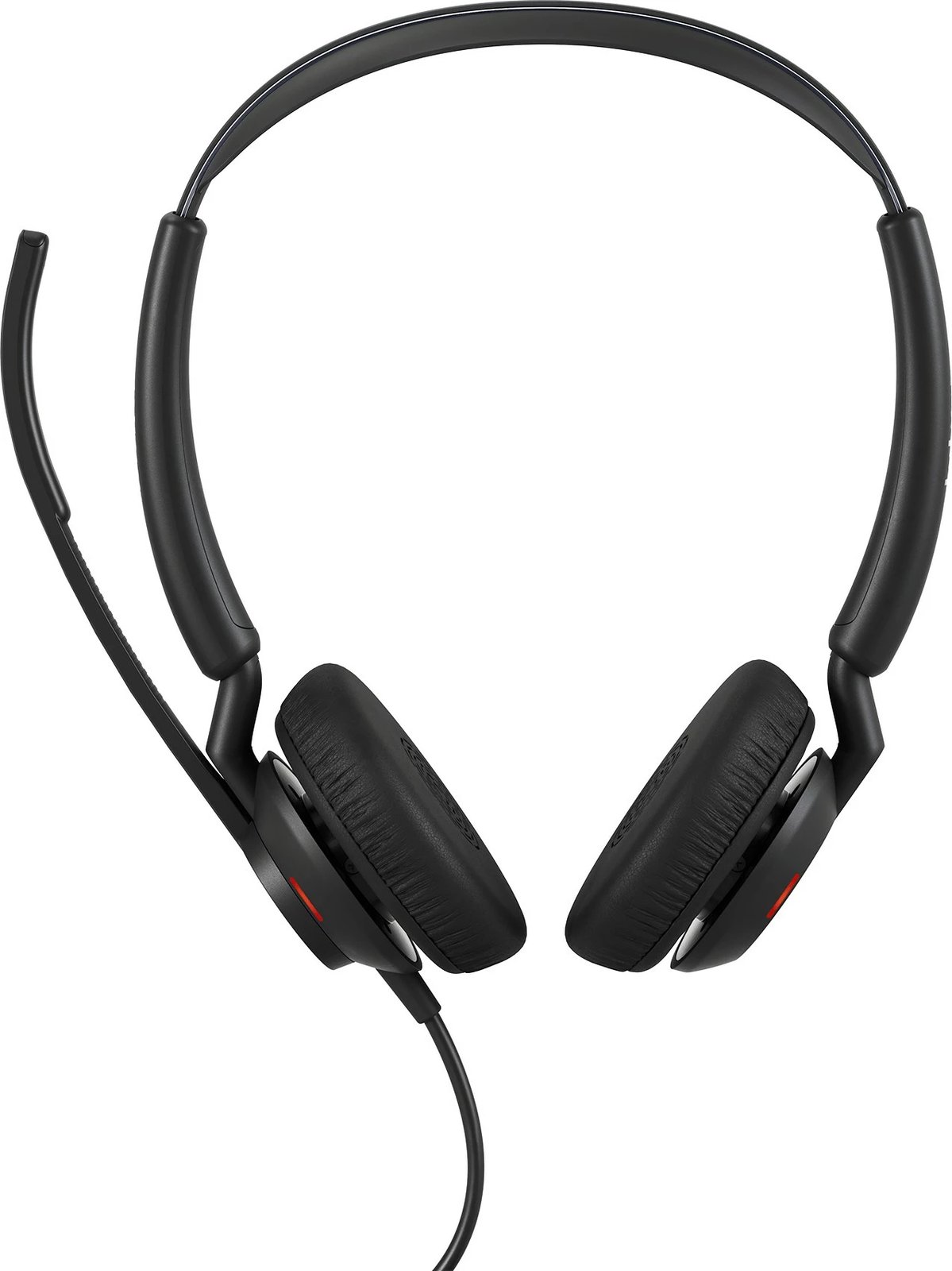 Kufje Jabra Engage 50 II, USB-A UC Stereo, me kabllo, për zyrë/qendër thirrjesh, të zeza
