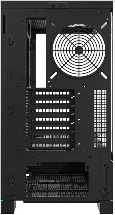 Kasë Darkflash DY451, Big Tower, pa ventilatorë, e zezë