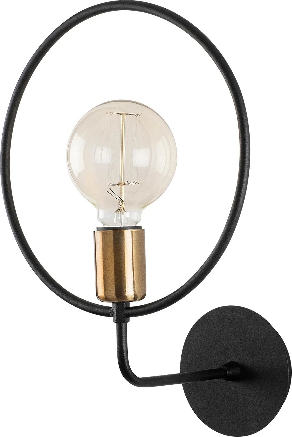 Llambë muri Opviq, Circle - 3260, ngjyrë e zezë Llambë muri Opviq, Circle - 3260, ngjyrë e zezë