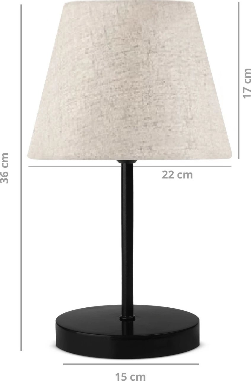 Set llamba tavoline (2 copë), Opviq, AYD - 2570, ngjyrë krem