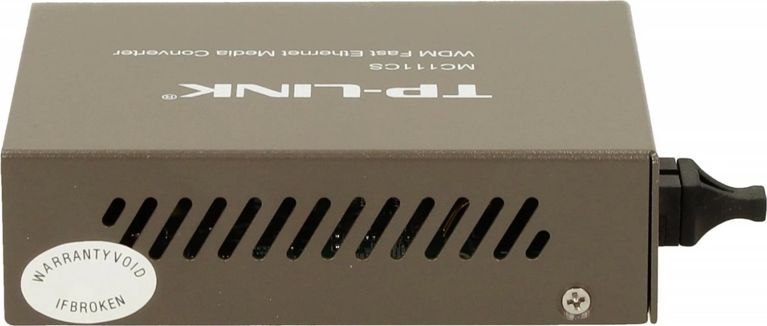 Media konvertues TP-LINK MC111CS, 10/100 Mbps, WDM, SC