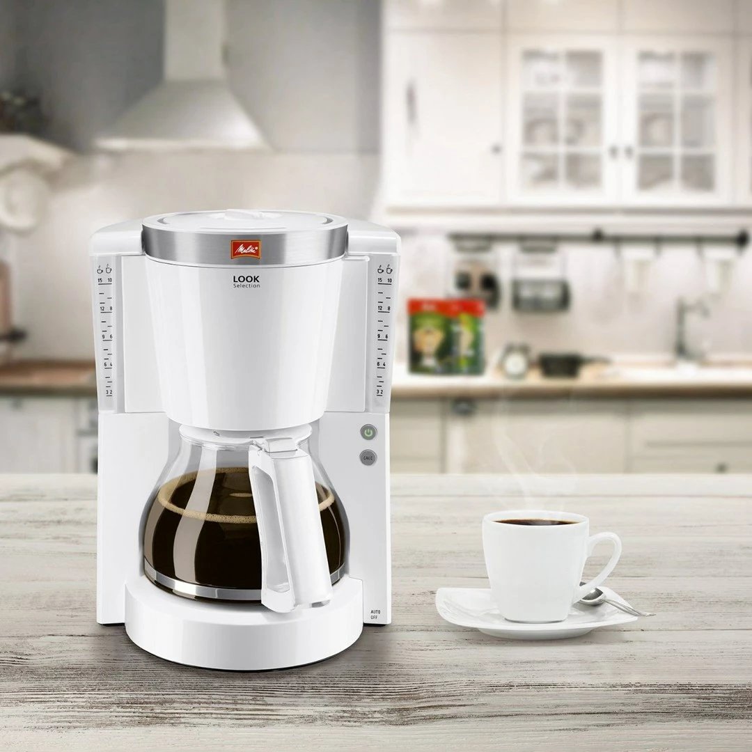 Aparat kafeje Melitta Look IV Select 1011-03, 1000 W, i bardhë