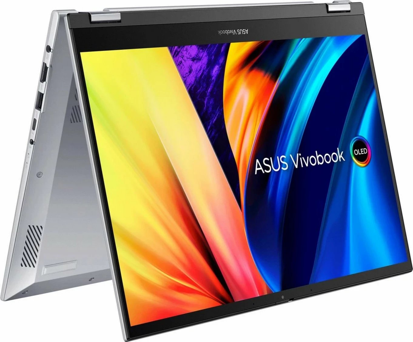 Laptop Asus VivoBook S 14 Flip OLED TP3402VA-KN346W, i5-1335U, 16GB RAM, 1TB SSD, 14" 2.8K, Argjendtë
