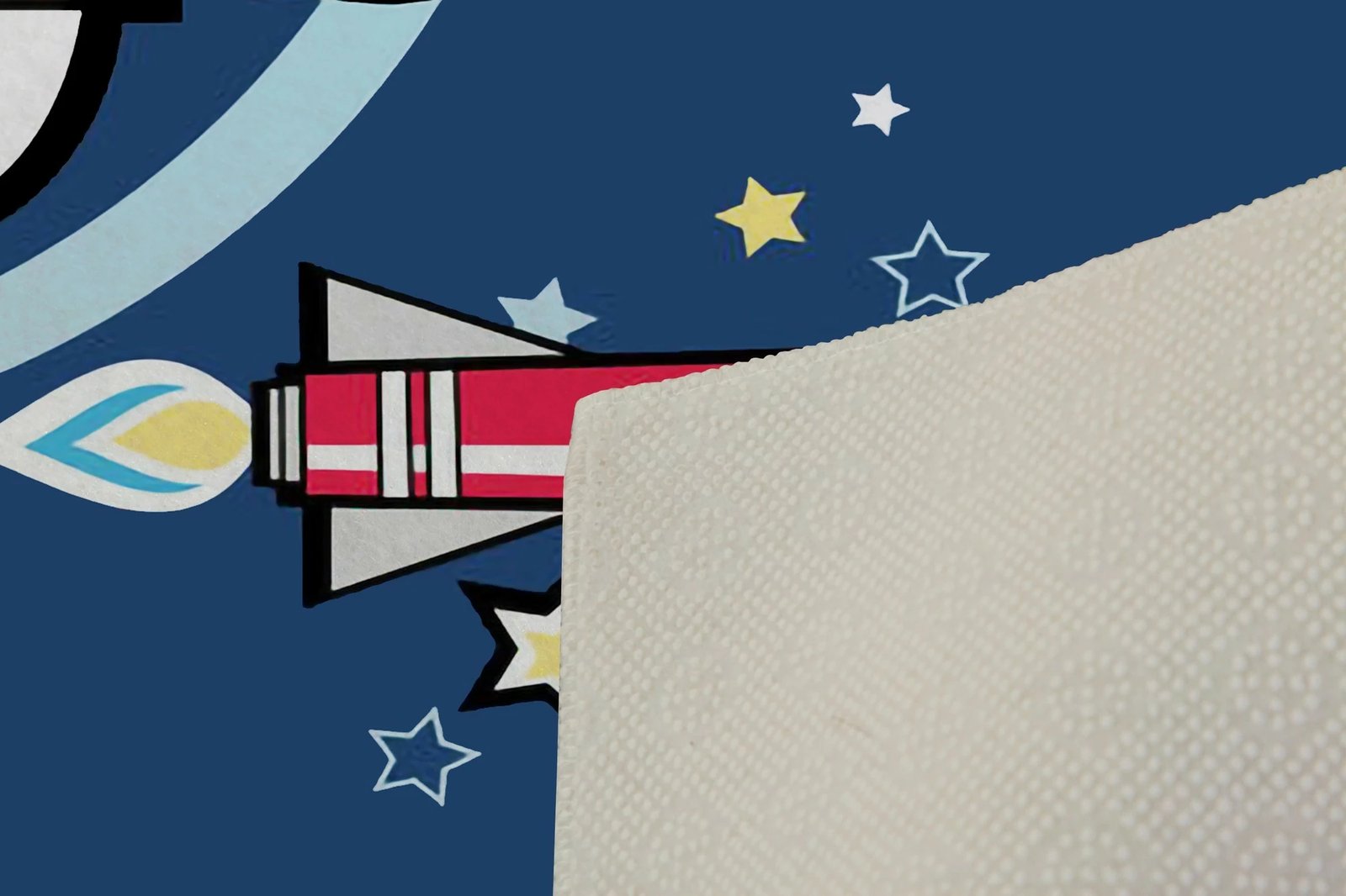 Qilim për korridor, shumëngjyrësh, dizajn astronauti, 80x200cm, Conceptum Hypnose, KHMFESTO0021KEÇE