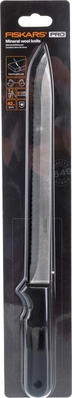Thikë Fiskars K 20 për prerje të leshit mineral, zezë