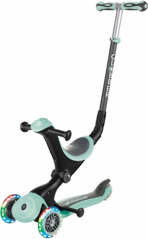 Trotinet për fëmijë Smj Globber GO-UP Deluxe Lights, jeshile
