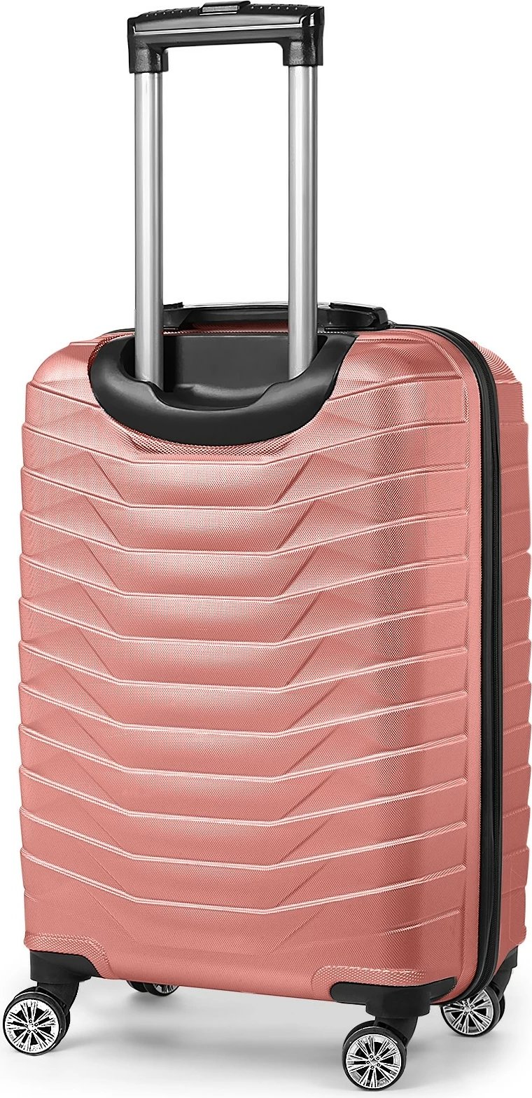 Valixhe udhëtimi, ngjyrë rozë, Zoozie Bags, PVKUCUK001R005