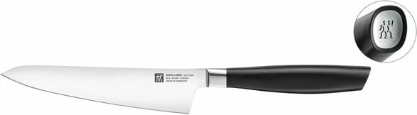 Thikë kuzhinieri kompakte 14 cm, argjendi