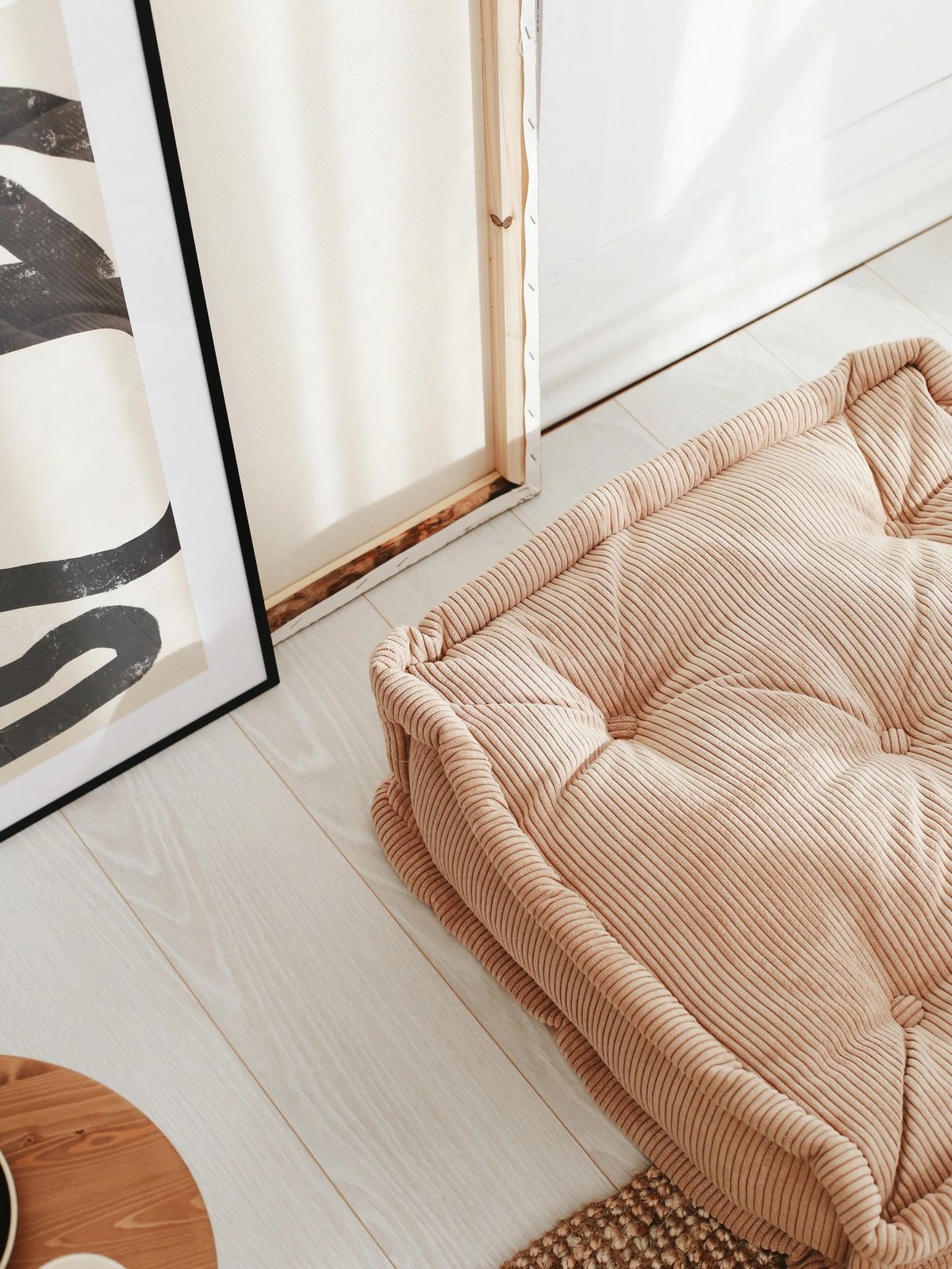 Jastëk Velvet Atelier del Sofa, ngjyrë camel, 55x55x16cm