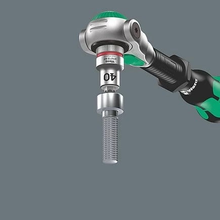 Set çelësa me kapak WERA 05003536001, 35 copë, e zezë