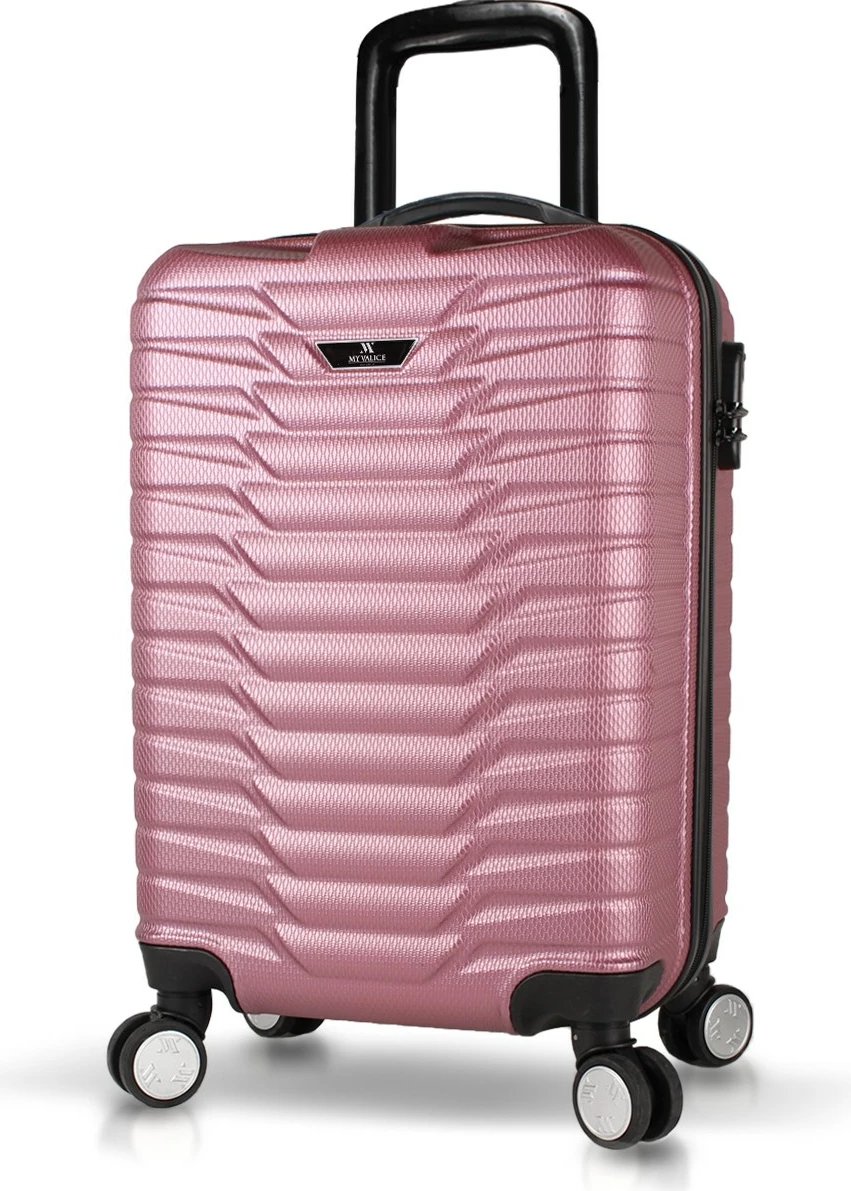 Valixhe udhëtimi, ngjyrë rozë gold, Zoozie Bags, 5868