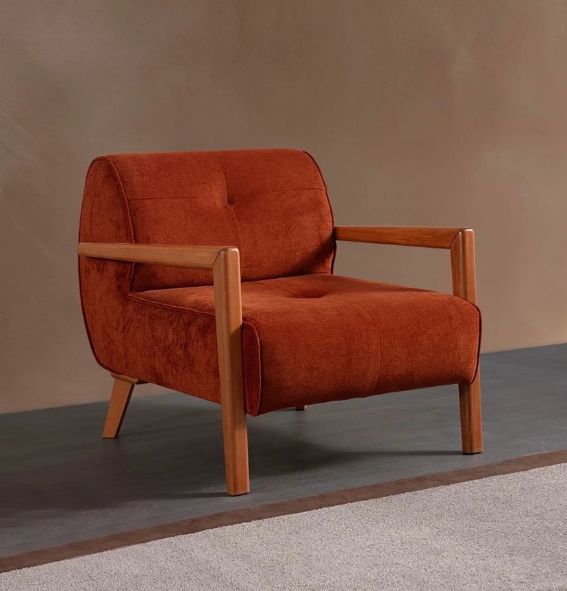 Karrige krahu Drop Berger, Atelier del Sofa, e bardhë