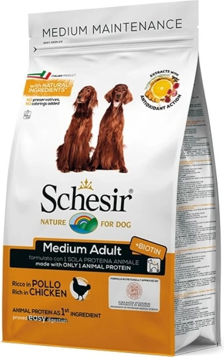 Ushqim për qen Schesir, 3kg