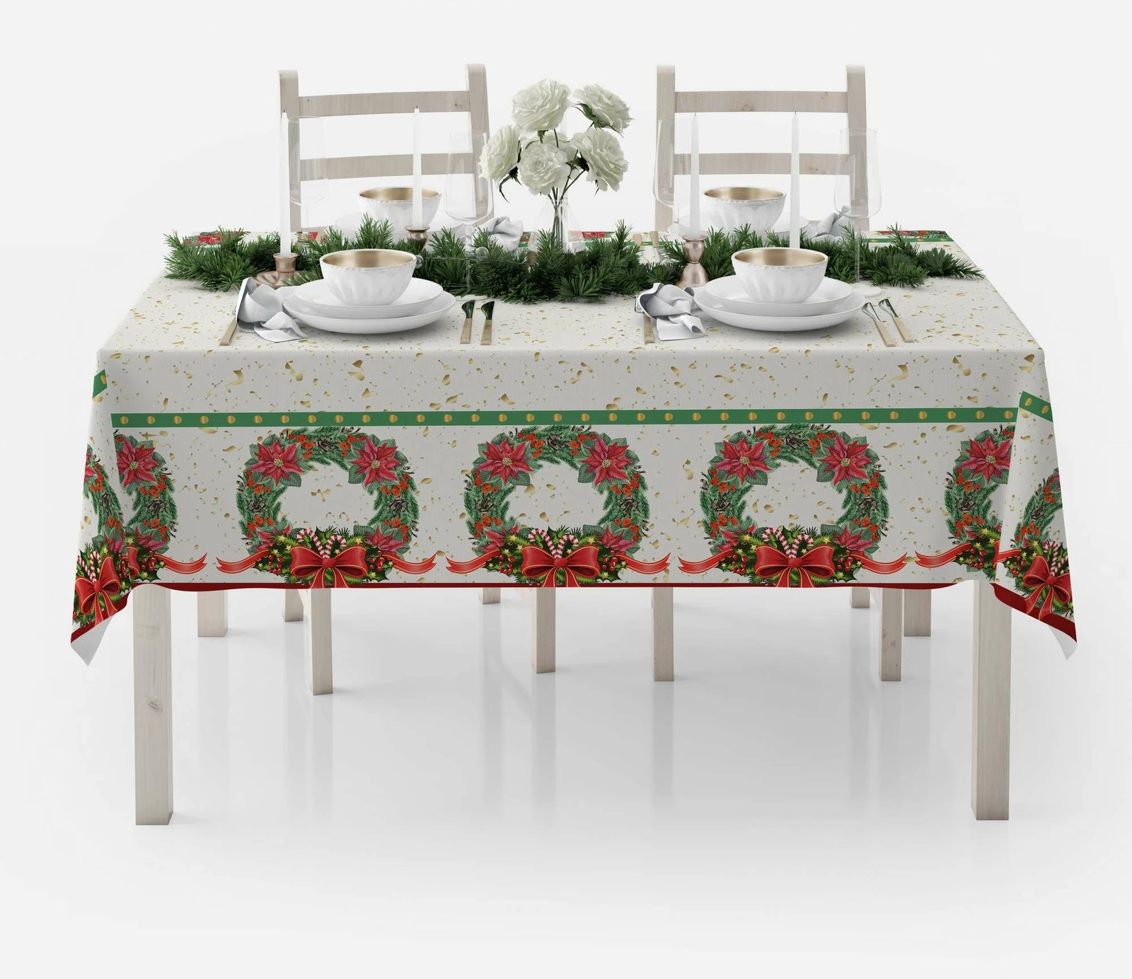 Mbulesë tavoline Hermia Concept, shumëngjyrëshe, HM-Tblnwy26-12, 140x180 cm