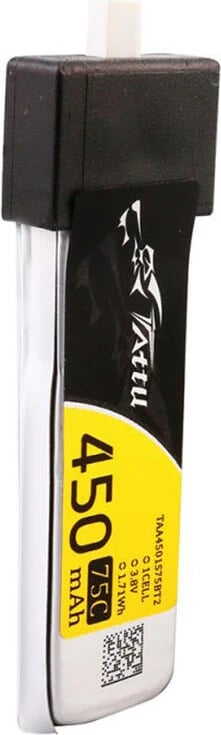 Set bateri Lipo Gens Ace TAA4501S75BT2, 450mAh, 3.8V, 75C, BT 2.0, 5 copë