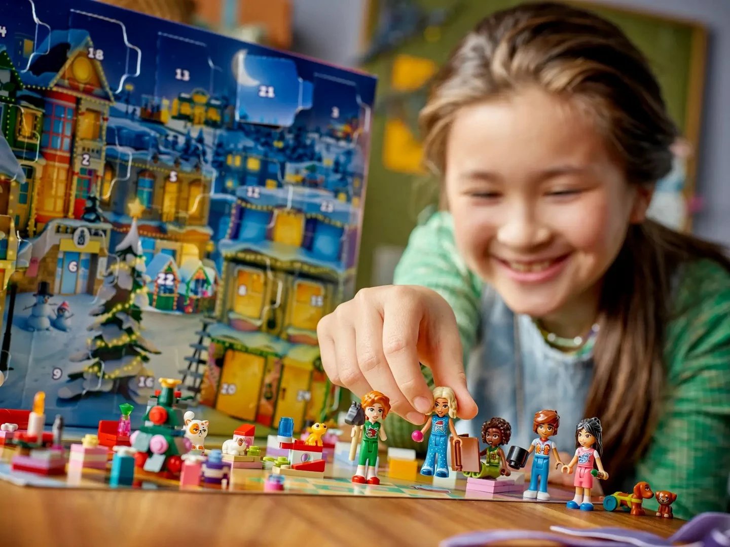 Kalendar advent LEGO Friends 42668, 237 pjesë, 5 minifigura, për fëmijë, shumëngjyrësh