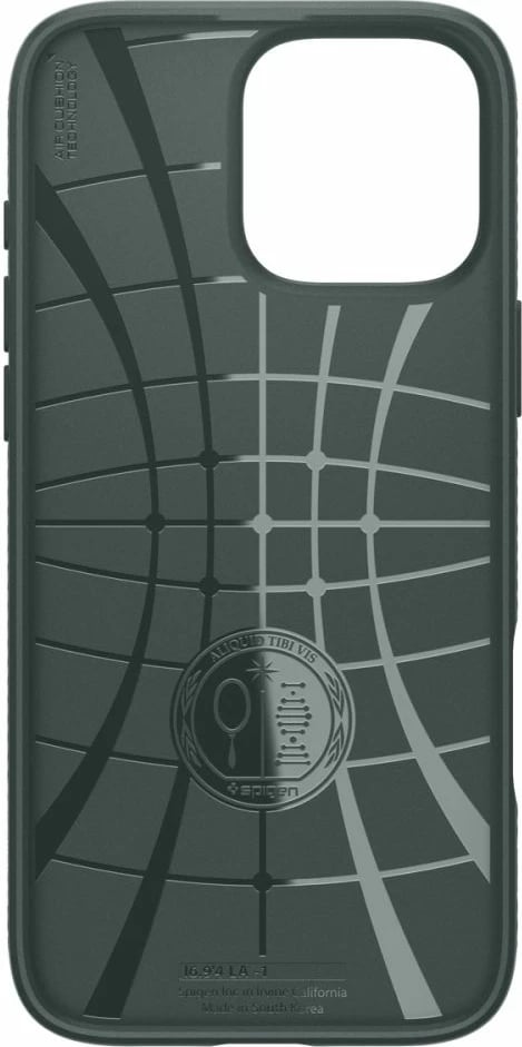 Mbështjellës Spigen Liquid Air për iPhone 16 Pro, Gjelbër
