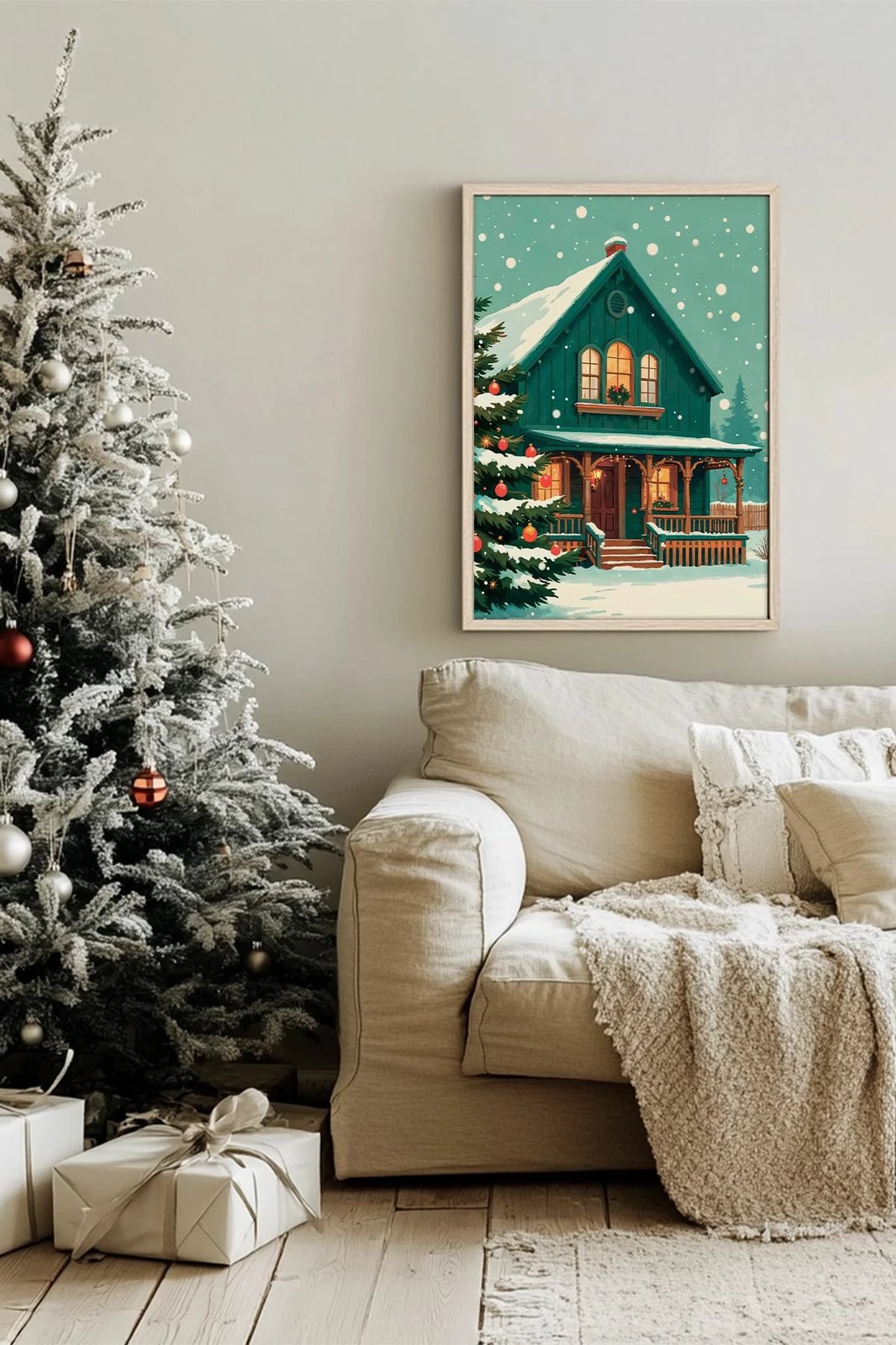 Pikturë dekorative me kornizë, Wallity, Nwyearsngmdl7