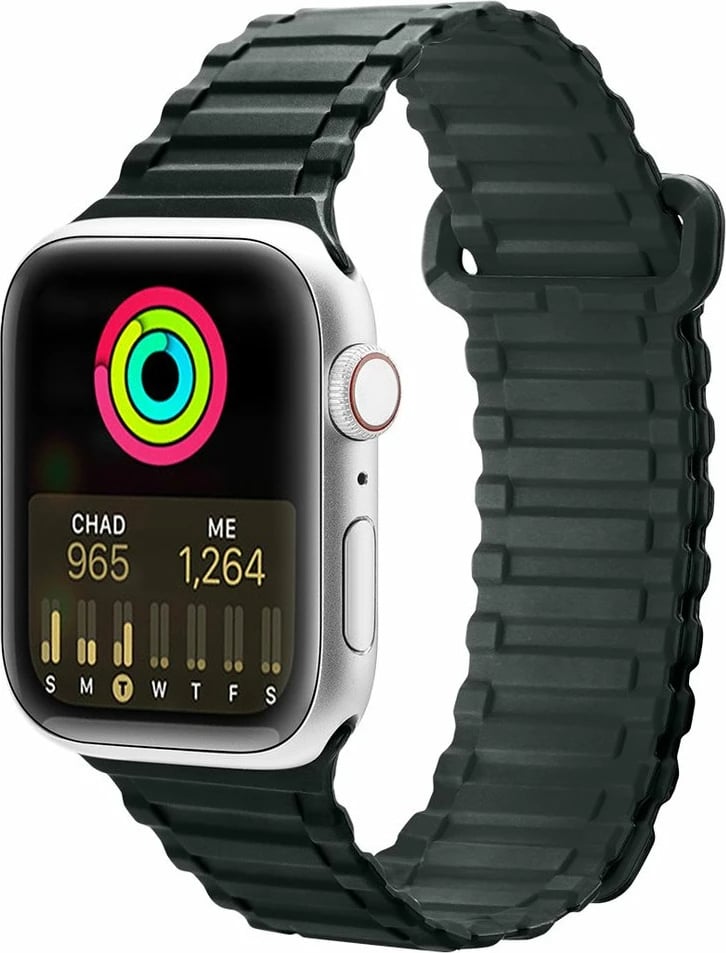 Rrip magnetik për Apple Watch Dux Ducis Armor Version, silikon, 38/40/41mm, Gjelbër