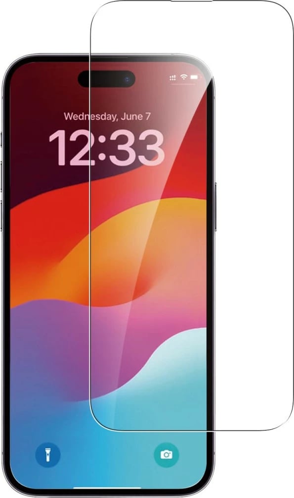 Mbrojtës ekrani 4smarts iPhone 15, xham i kalitur, transparent