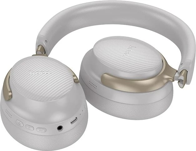 Kufje HOCO W53 Plus Tone, pa tela, ANC, Bluetooth, Gri Kufje HOCO W53 Plus Tone, pa tela, ANC, Bluetooth, Gri