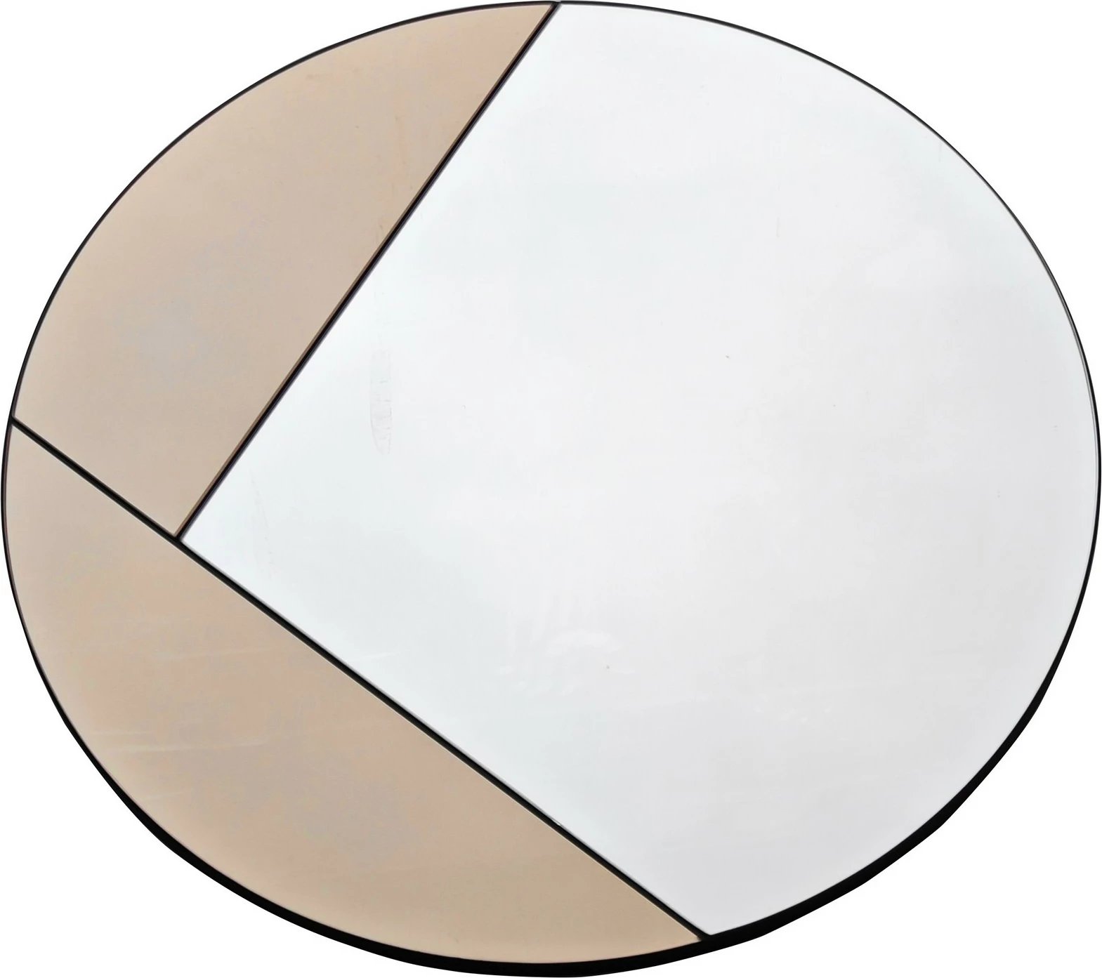 Pasqyrë dekorative Skye Decor, bronzi, Cicero, 60x60cm