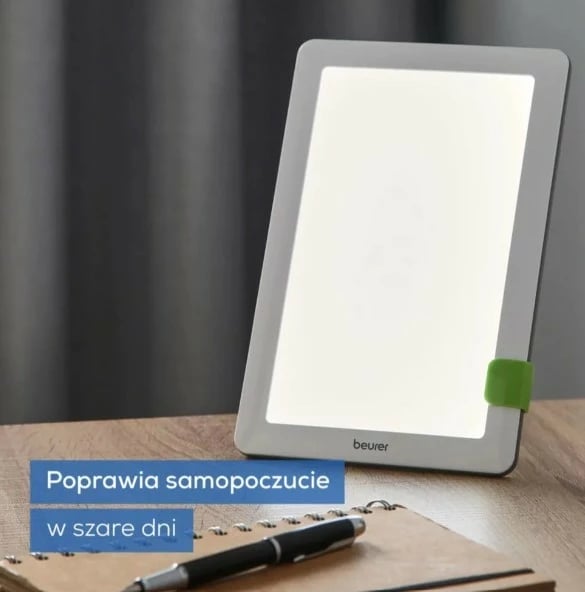 Llampë dite Beurer TL30, antidepresive, 10,000 lux, e bardhë/gjelbër