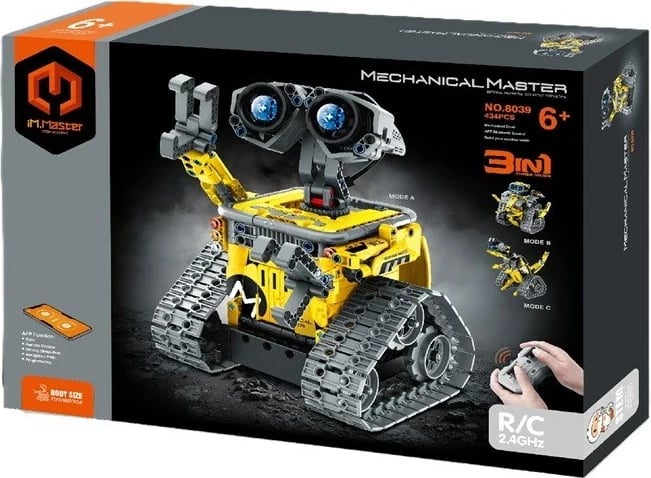 Set lodrash IM.MASTER RC me tulla robo-dino 3n1, 430 pjesë