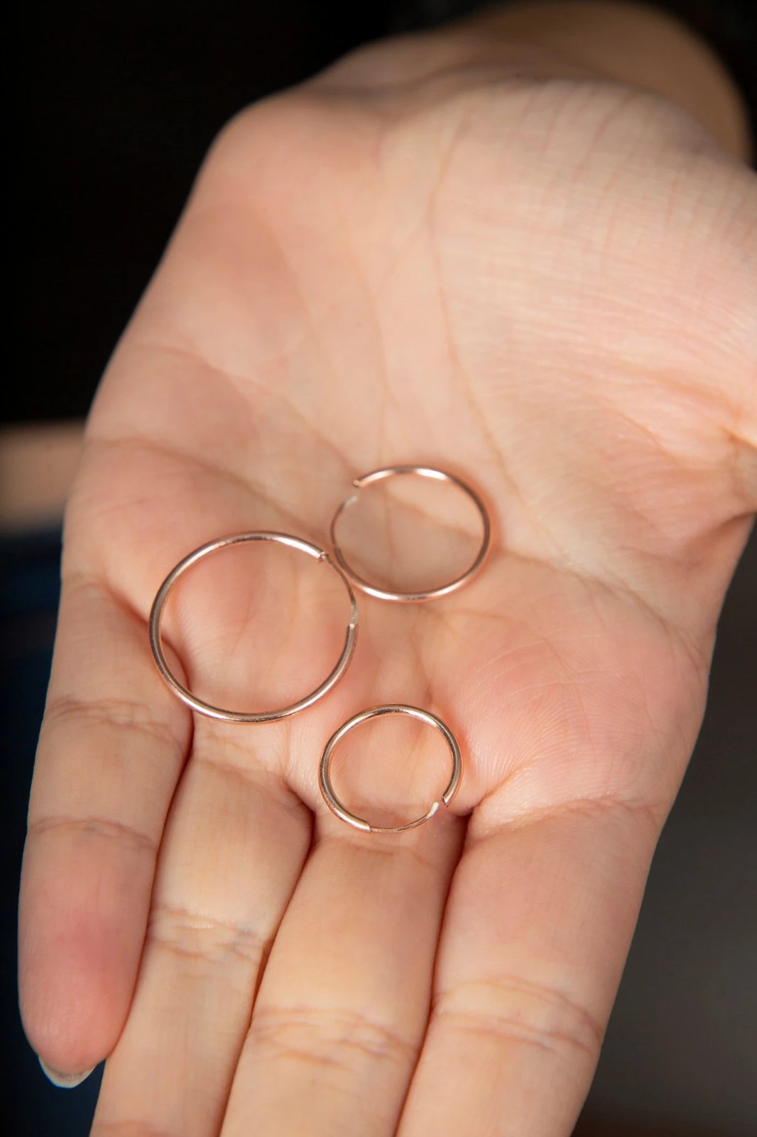 Vath argjendi ngjyrë rozë gold, ELKMD50154