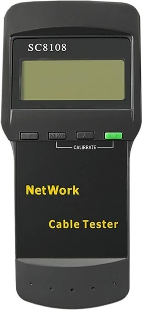 Tester kabllosh Qoltec 54279 për LAN RJ45, RJ12, BNC