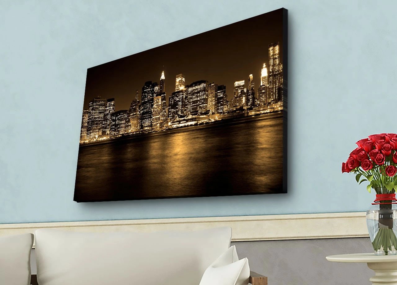 Pikturë dekorative me drita LED, Wallity, 4570HDACT-096, 45x70cm