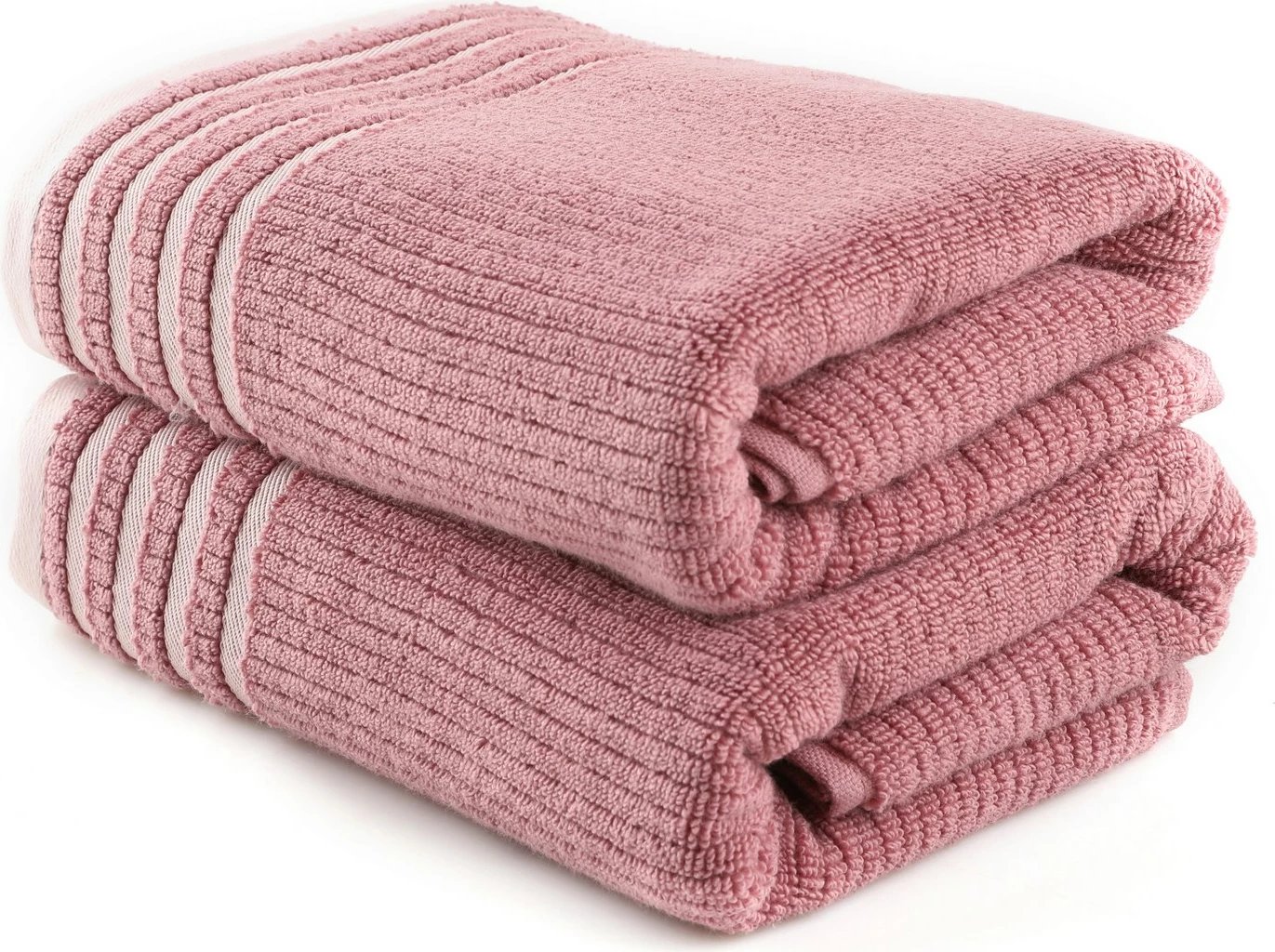 Set peshqirësh për duar (2 copë), Mijölnir Mayra, ngjyrë rozë