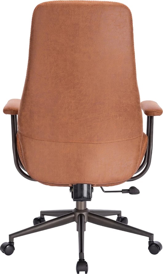 Karrige zyre Class, ngjyrë camel, bazë metalike gunmetal, 71x64.5x119.5