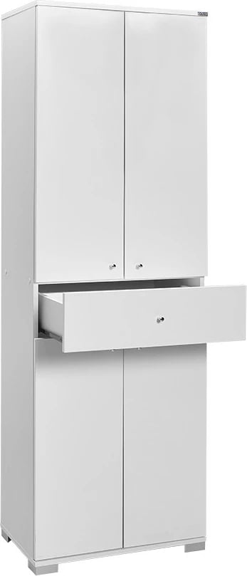 Dollap multifunksional, ngjyrë e bardhë, Hanah Home, Adr-441-Pp-1