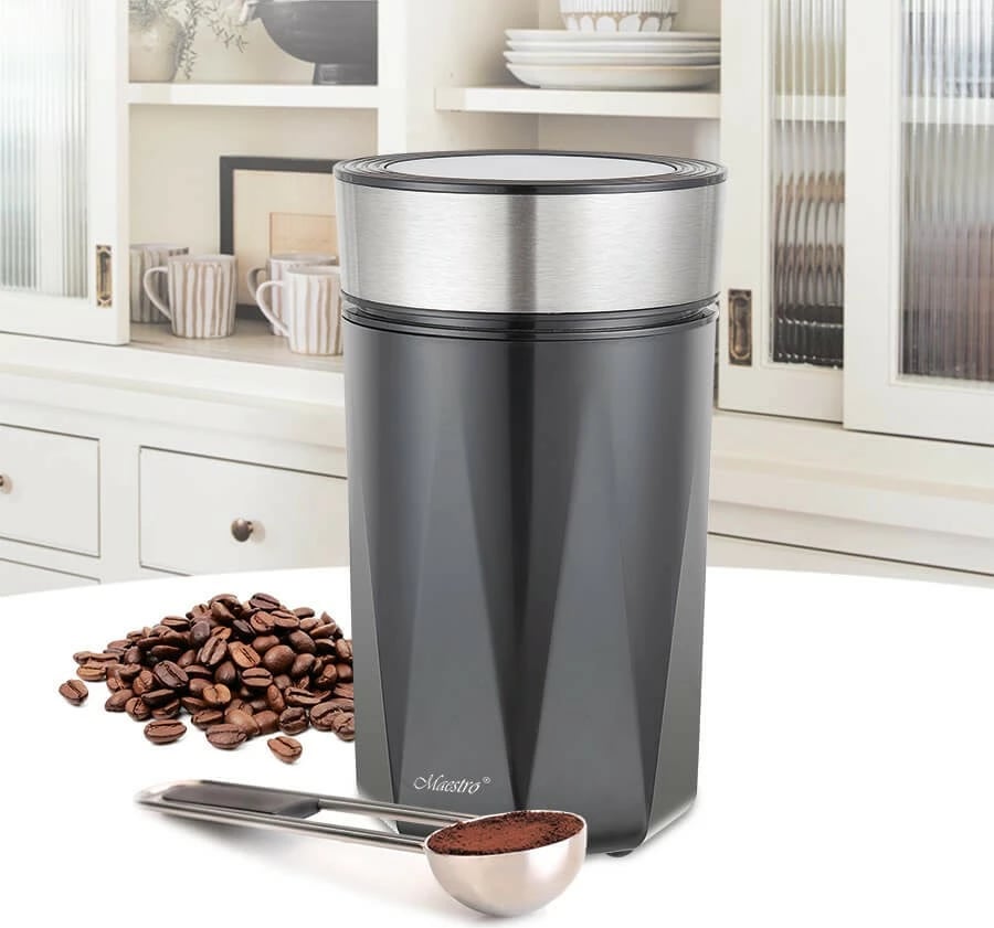 Bluajse kafeje Feel-Maestro MR-456, 50g, 150W, e zezë/argjendtë
