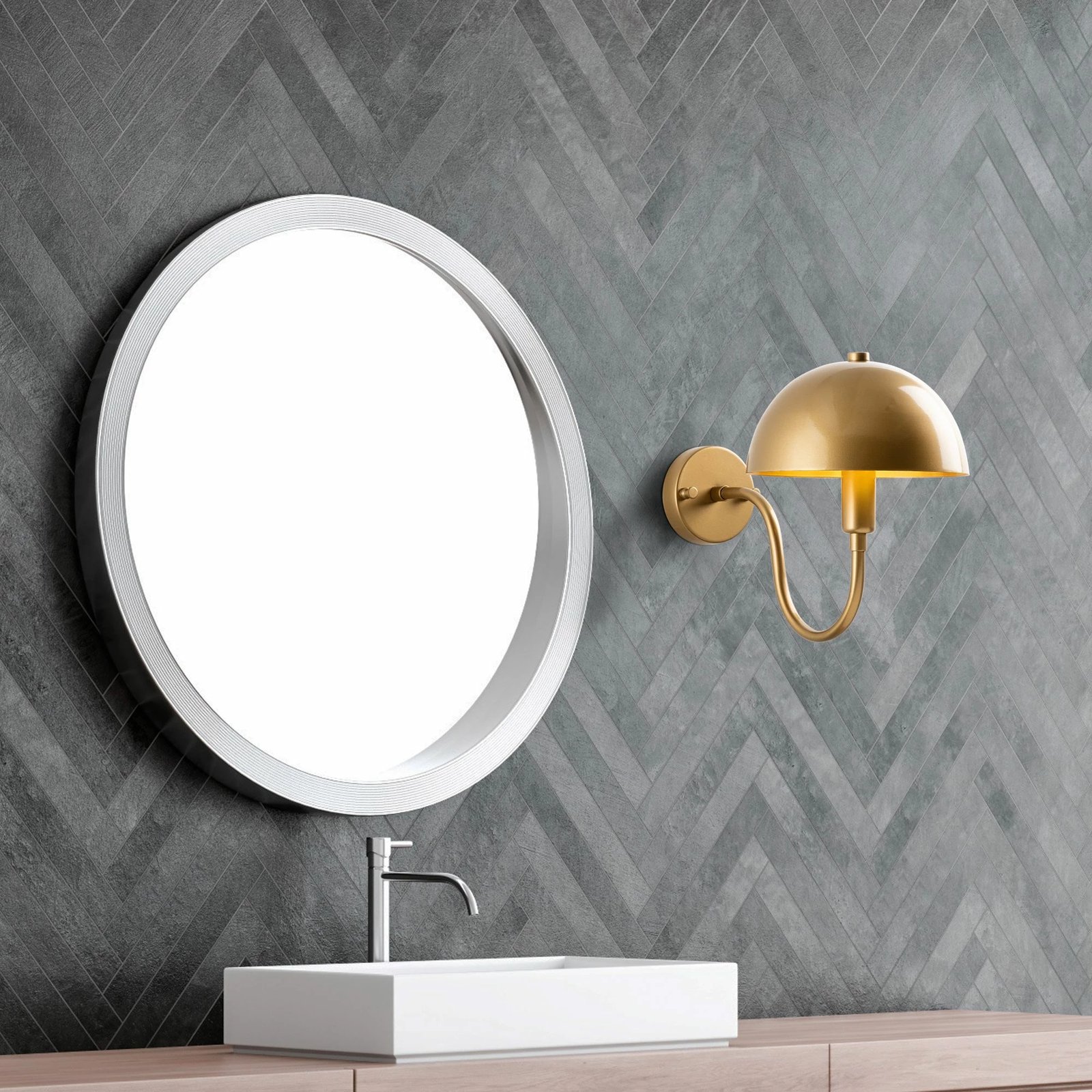 Llambë muri Opviq, Togg - 14828, ngjyrë ari