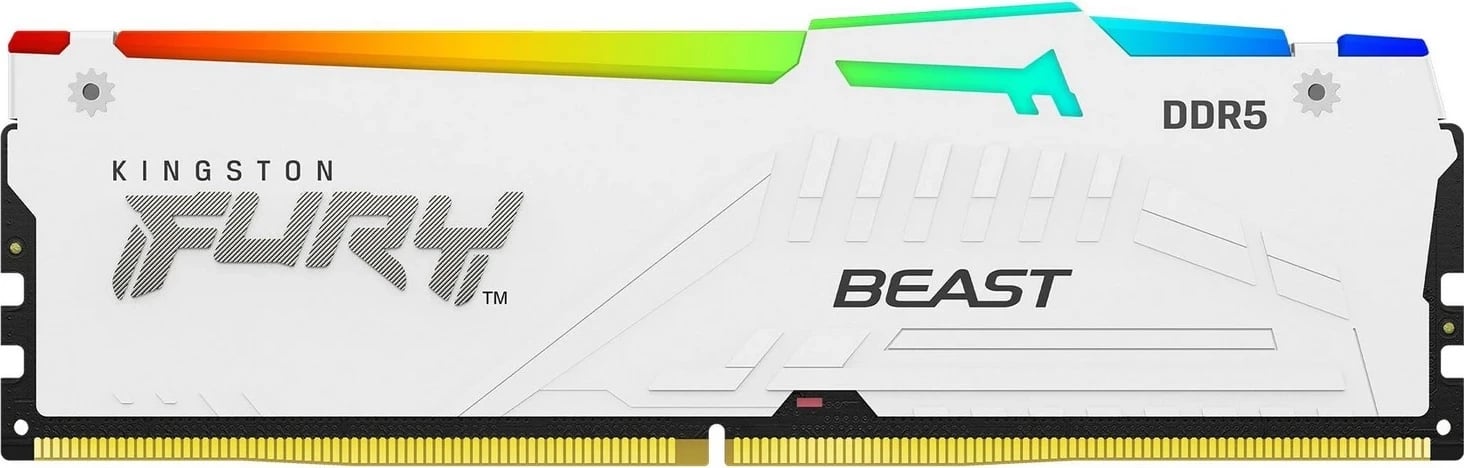 RAM memorie Kingston Fury Beast White, 32GB RAM, 6000Mhz, DDR5