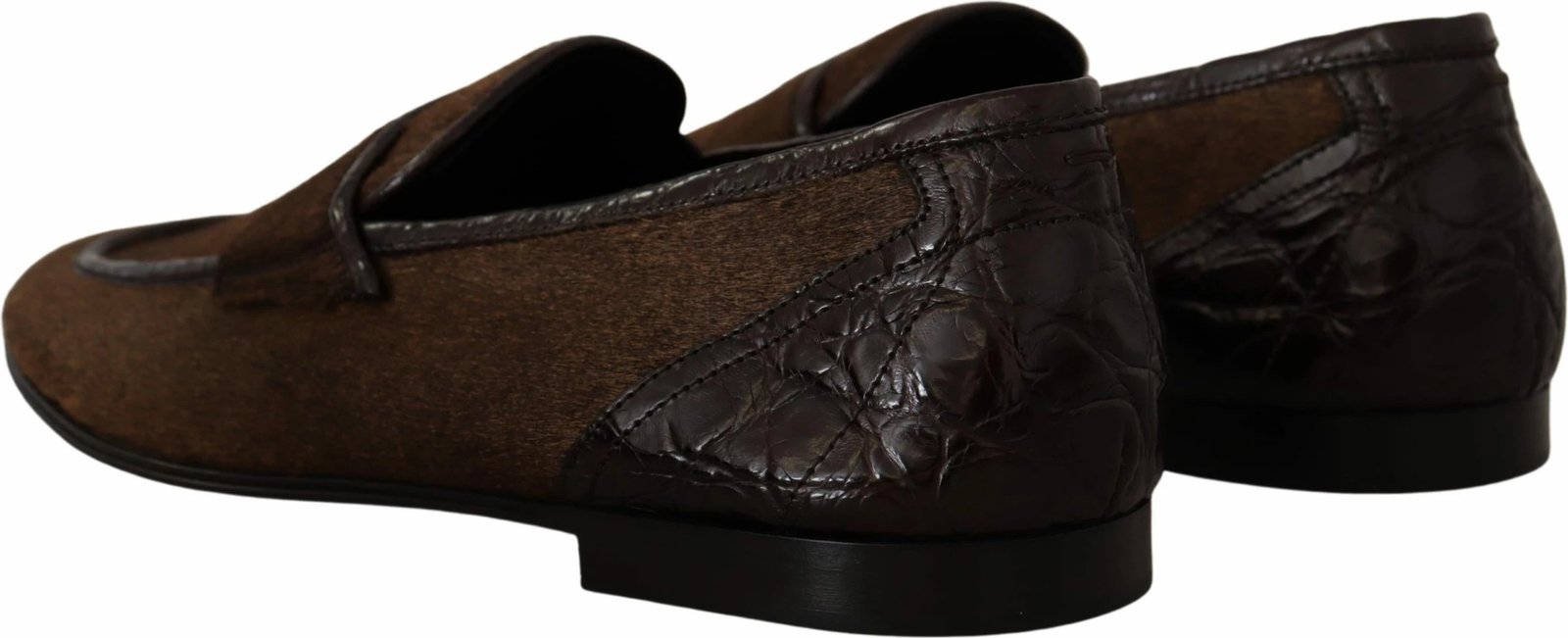 Këpucë për meshkuj Dolce & Gabbana, të kafta 