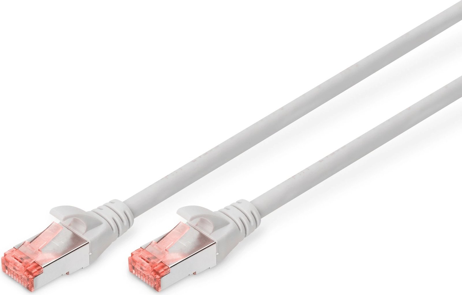 Patch cable CAT6 RJ45 S/FTP AWG 27/7 2m Grey