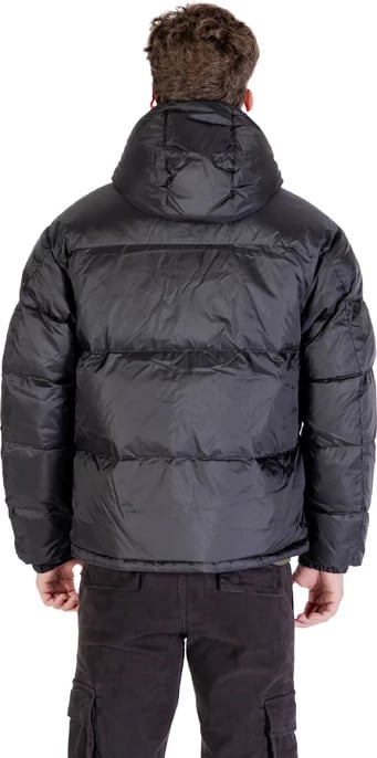 Jakne Tommy Hilfiger Jeans për meshkuj, e zezë