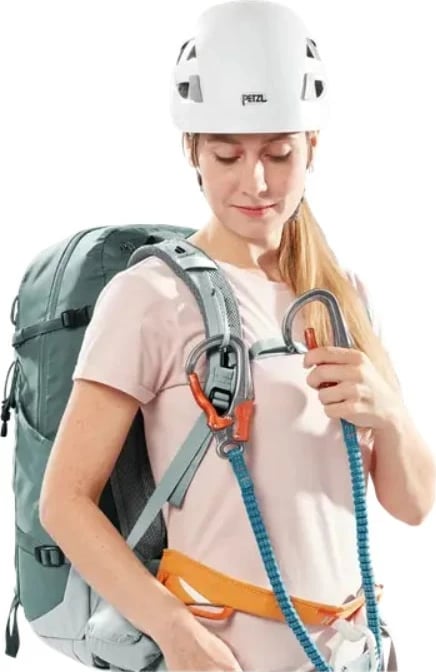 Çantë shpine Deuter Trail Pro 31 SL, për femra, Jeshile