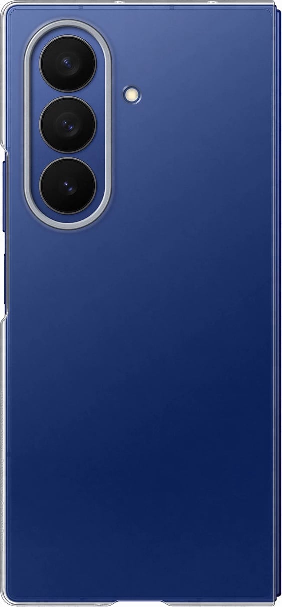 Mbështjellës Samsung Clear Case për Galaxy Z Fold7, transparent