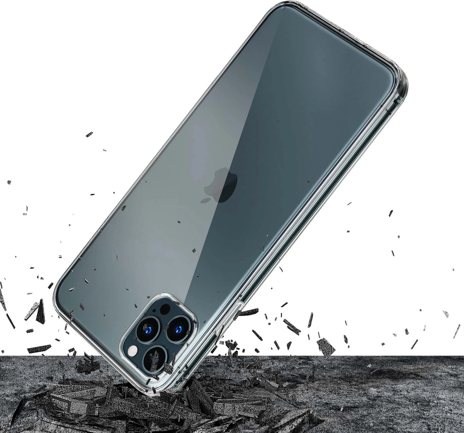 Mbështjellës 3mk Clear Case për iPhone 12 Pro Max, Transparent