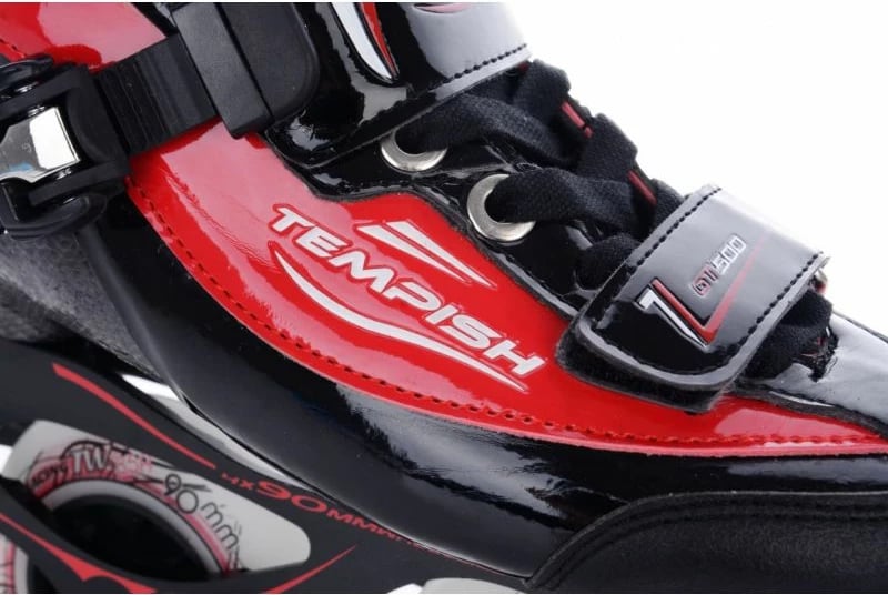 Atlete për shpejtësi Tempish GT 500/90, të zeza dhe të kuqe