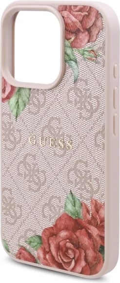 Mbështjellës Guess GUHMP16XP4ROPEMCP për iPhone 16 Pro Max 6.9", MagSafe, Rozë