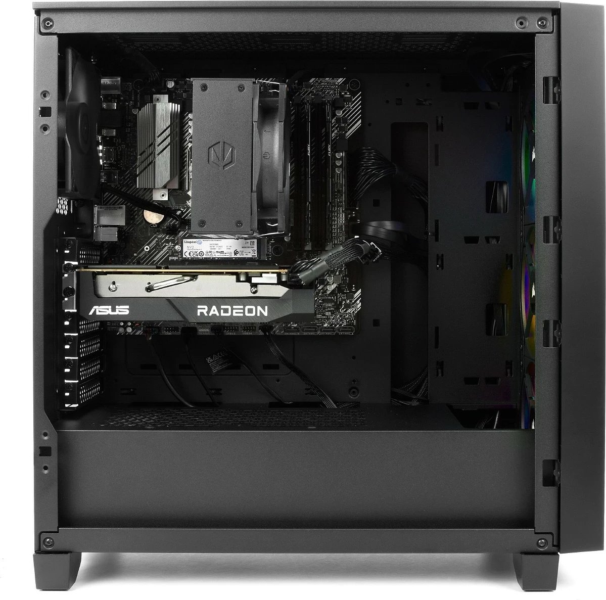 Kompjuter Komputronik Infinity R550 [AX06], AMD Ryzen 5 5600X, RAM 16GB, SSD 1TB, HDD 2TB, i zi