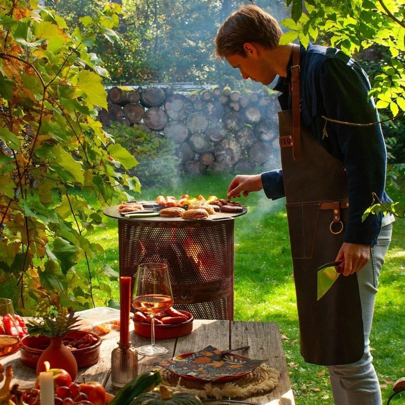 Përparëse lëkure Bonfeu, kafe