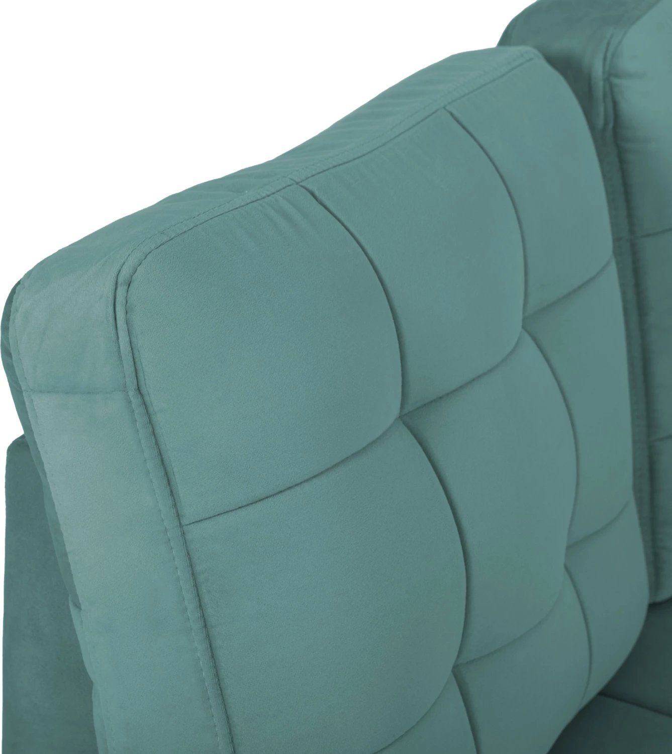 Kënd divan shtrat JADE FH3144.04L kadife jeshile deti 250x80-180x73-88Hcm