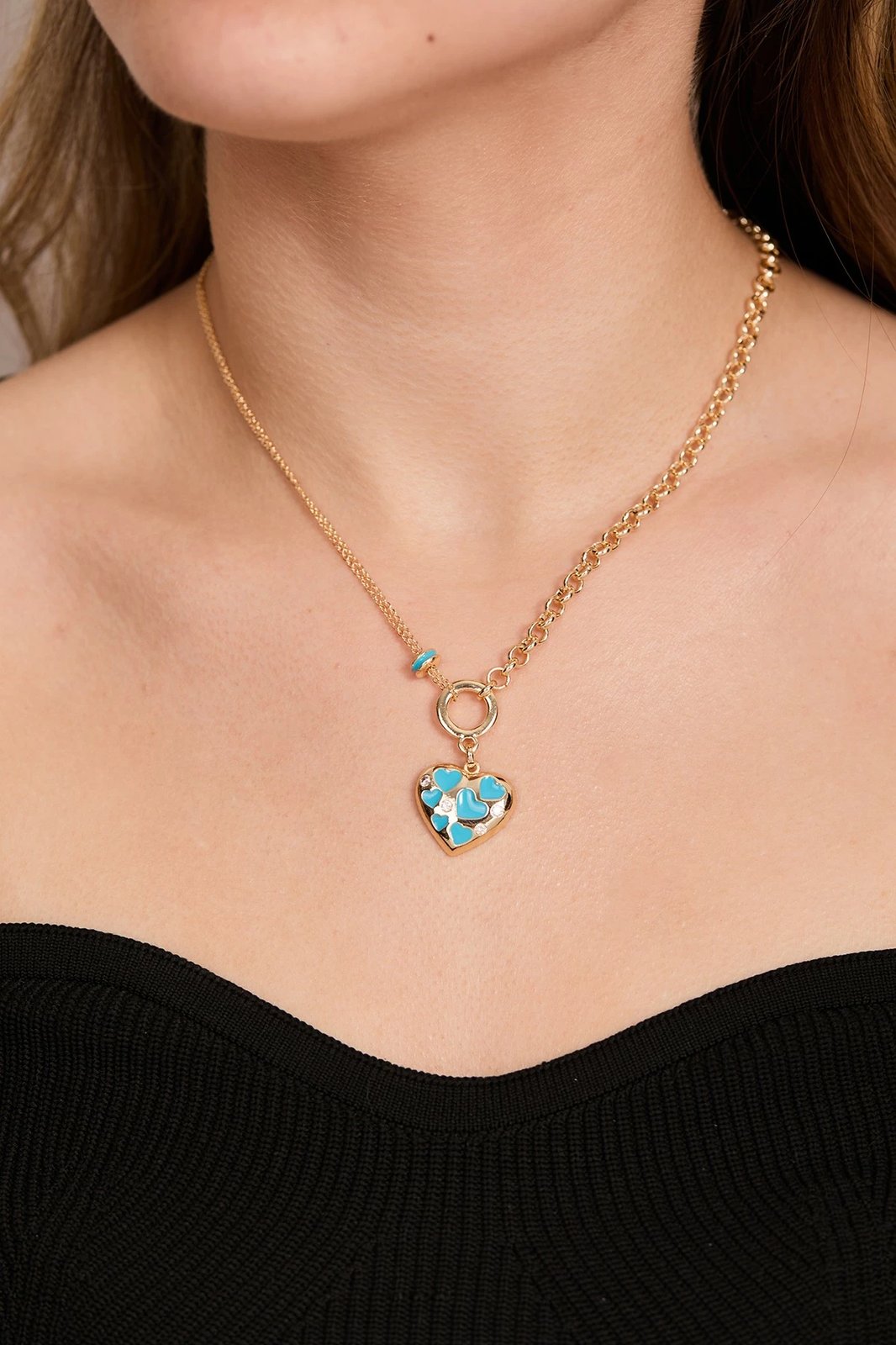 Varëse metalike, ngjyrë ari, Elika, CK9947